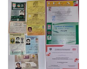 مصطفی کاشی مربی فوتبال - همدان - باشگاه هگمتانه